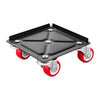 VEVOR Furniture Dolly, Maximum Load 1200 lbs, Heavy Duty Furniture Movers with 5 360° Rotation Wheels, Carbon Steel Panel, Furniture Lift Slider Tool Set for Appliances, Sofa, Fridge, Washing Machine