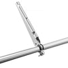 VEVOR Barbed Wire Arm, 10 Packs 14.8 in Fence Post Extender for 1.3" to 1.5" Chain Link Fences, U Bracket Design, Galvanized Steel Fence Height Extender, Protect Privacy and Prevent Pets Jumping Off