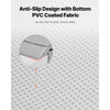 VEVOR Bed Wedge Pillow for Headboard, Queen Size, 60"x10"x6" Bed Gap Filler, Fill 0-7" Gap Between Headboard and Mattress, 25D Foam Mattress Wedge Headboard Pillow with Side Pocket, for Backrest, Gray