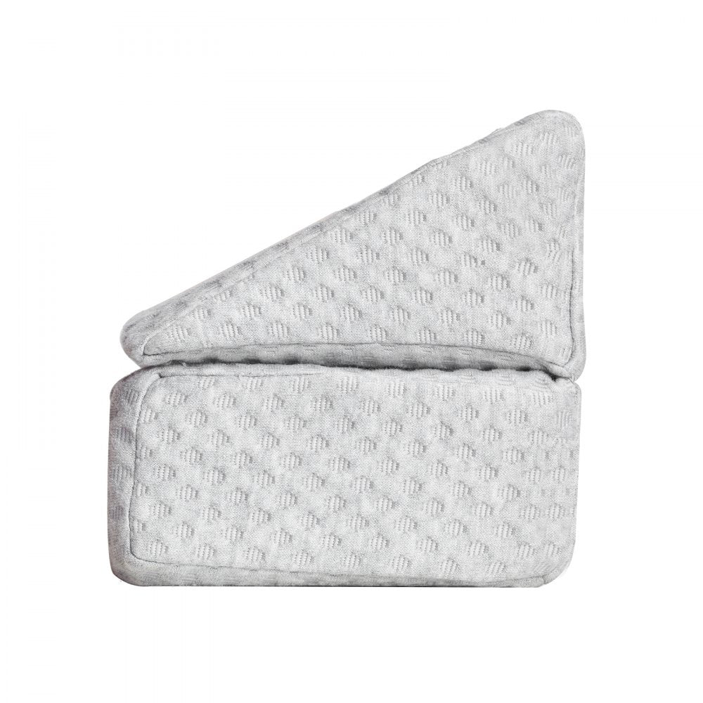 VEVOR Bed Wedge Pillow for Headboard, Queen Size, 60"x6"x6" Foam Bed Gap Filler - Fill 0-7" Gap, Versatile Flip-Over Mattress Wedge Headboard Pillow with Anti-Slip Bottom, for Sleeping Backrest, Gray