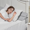 VEVOR Bed Wedge Pillow for Headboard, King Size, 76"x10"x6" Bed Gap Filler, Fill 0-7" Gap Between Headboard and Mattress, 25D Foam Mattress Wedge Headboard Pillow with Side Pocket, for Backrest, Gray