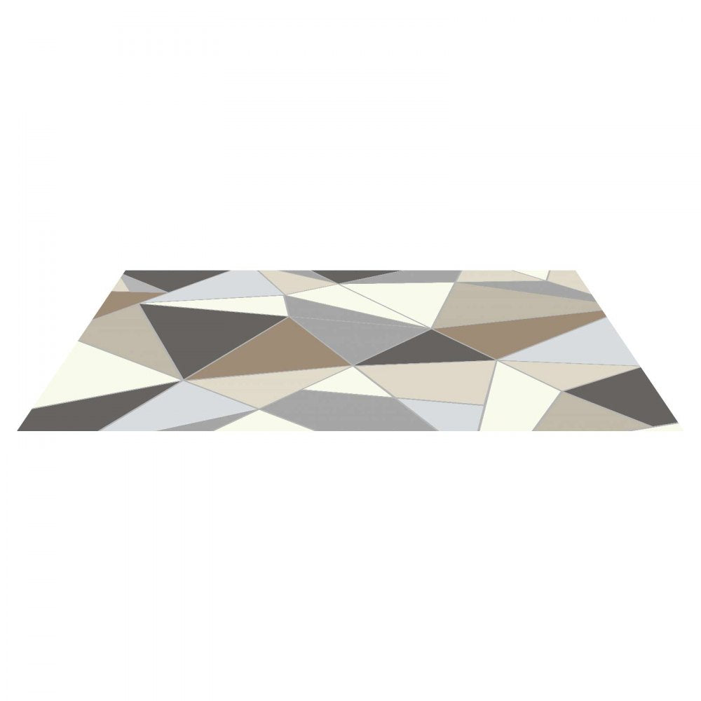 VEVOR Area Rug, 5 x 7 ft Large Washable Rug, Non-Slip and Tear-Resistant Soft Carpet, Pet & Child Friendly Modern Area Rugs, Indoor Mat for Bedroom, Living Room, Kids Room, Entryway, Charcoal Gray
