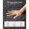 VEVOR Indoor Plush Area Rugs, 5 x 8 ft Soft Plush Carpet, Furry Shag Area Rugs for Living Room, Bedroom, Sunroom, Modern Home Decor Aesthetic, Non-Shedding, Non-Woven, Slip-Resistant, Dark Gray
