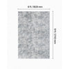 VEVOR Indoor Plush Area Rugs, 6 x 9 ft Soft Plush Carpet, Furry Shag Area Rugs for Living Room, Bedroom, Modern Home Decor Aesthetic Long-Pile Rug, Non-Shedding, Slip-Resistant, Tie-Dye Light Gray