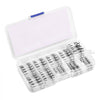 VEVOR Fast-Blow Glass Fuses Assortment Kit, 120 Pcs 125 Volt, 5 x 20 mm 1A 2A 3A 4A 5A 8A 10A, 3.6 x 10 mm 2.5A 3A 5A Tube Fuses, Suitable for Electrical Boxes, LED Strips, Electronics, Appliances