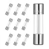 VEVOR Fast-Blow Glass Fuses Assortment Kit, 120 Pcs 125 Volt, 5 x 20 mm 1A 2A 3A 4A 5A 8A 10A, 3.6 x 10 mm 2.5A 3A 5A Tube Fuses, Suitable for Electrical Boxes, LED Strips, Electronics, Appliances