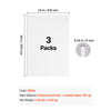 VEVOR Foam Board, 3 Pack 24 x 36 in, 1/4 in Thickness White Poster Board, for Mounting, Crafts, Paintings Prints, Art, Display, Presentation and Projects, Acid-Free Double Sided Foam Core Sheets