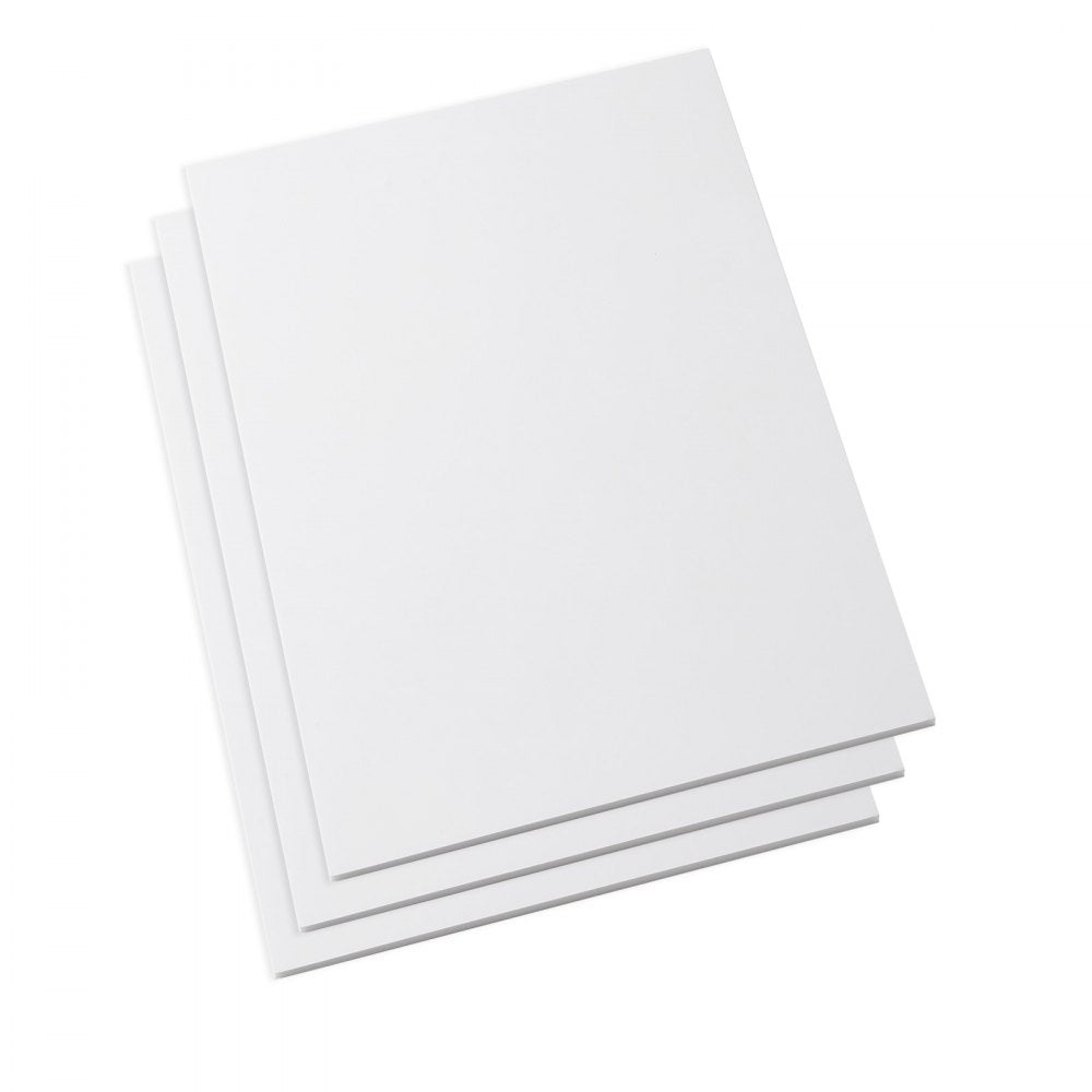 VEVOR Foam Board, 3 Pack 24 x 36 in, 1/4 in Thickness White Poster Board, for Mounting, Crafts, Paintings Prints, Art, Display, Presentation and Projects, Acid-Free Double Sided Foam Core Sheets