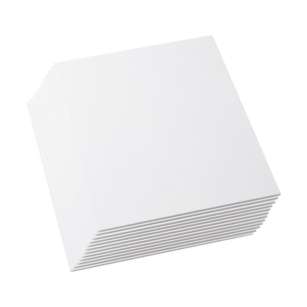 VEVOR Foam Board, 12 Pack 16 x 20 in, 3/16 in Thickness White Poster Board, for Mounting, Crafts, Paintings Prints, Art, Display, Presentation and Projects, Acid-Free Double Sided Foam Core Sheets