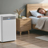 VEVOR 35 Pints Dehumidifier for Home & Basement, Drain Hose for Commercial & Industrial Use, Smart Humidity Control, Low Noise for Large Rooms, Warehouses, Bedrooms & Storage, Large Coverage,White