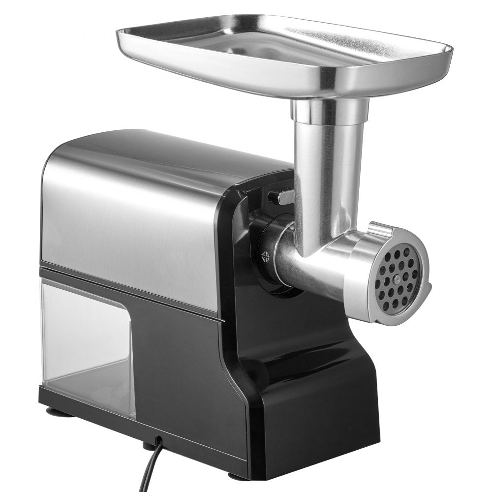 VEVOR Meat Grinder, 4.2 Lbs/Min Capacity Electric Meat Grinders with Blade, Grinding Plate, Sausage Maker, Kubbe Kit, Stainless Steel Meat Mincer for Home Kitchen