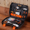 VEVOR Tool Kit, 96 Piece General Household Hand Tool Set, with Cordless Screwdriver and Portable Tool Storage Case, High-Quality Steel, for Home Maintenance, DIY Projects, and Automotive Repair