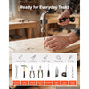 VEVOR Tool Kit 245-Piece General Household Tool Kit for Home Maintenance, For Everyday House Repairs and DIY Projects, with Portable Storage Case, High-Quality Steel, with Hammer, Wrench, Pliers