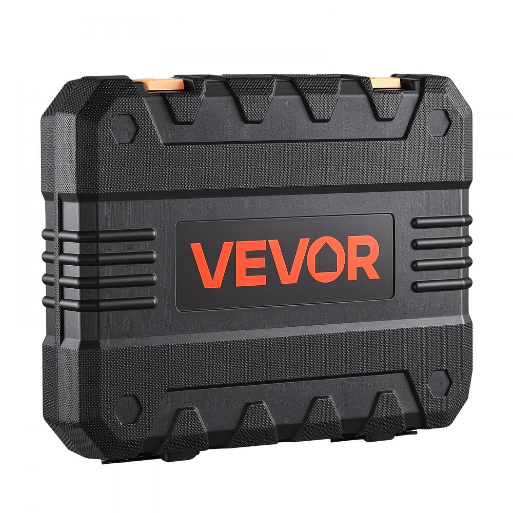 VEVOR Tool Kit 245-Piece General Household Tool Kit for Home Maintenance, For Everyday House Repairs and DIY Projects, with Portable Storage Case, High-Quality Steel, with Hammer, Wrench, Pliers
