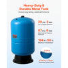 VEVOR 30-Gallon Vertical Well Pressure Tank - heavy-duty metal tank (29 PSI pre-charge, 87 PSI max, 194°F max)