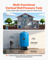 VEVOR 30-Gallon Vertical Well Pressure Tank - multi-functional vertical well pressure tank application diagram