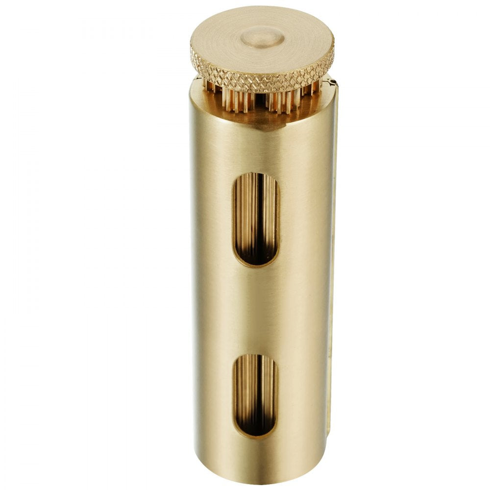 VEVOR Cigarette Rolling Machine, Solid Brass Cigarette Roller, Manual Tobacco Rolling Machine Fits Up to 70mm Paper, Vintage & Luxurious Gift for Father's Day, Birthday