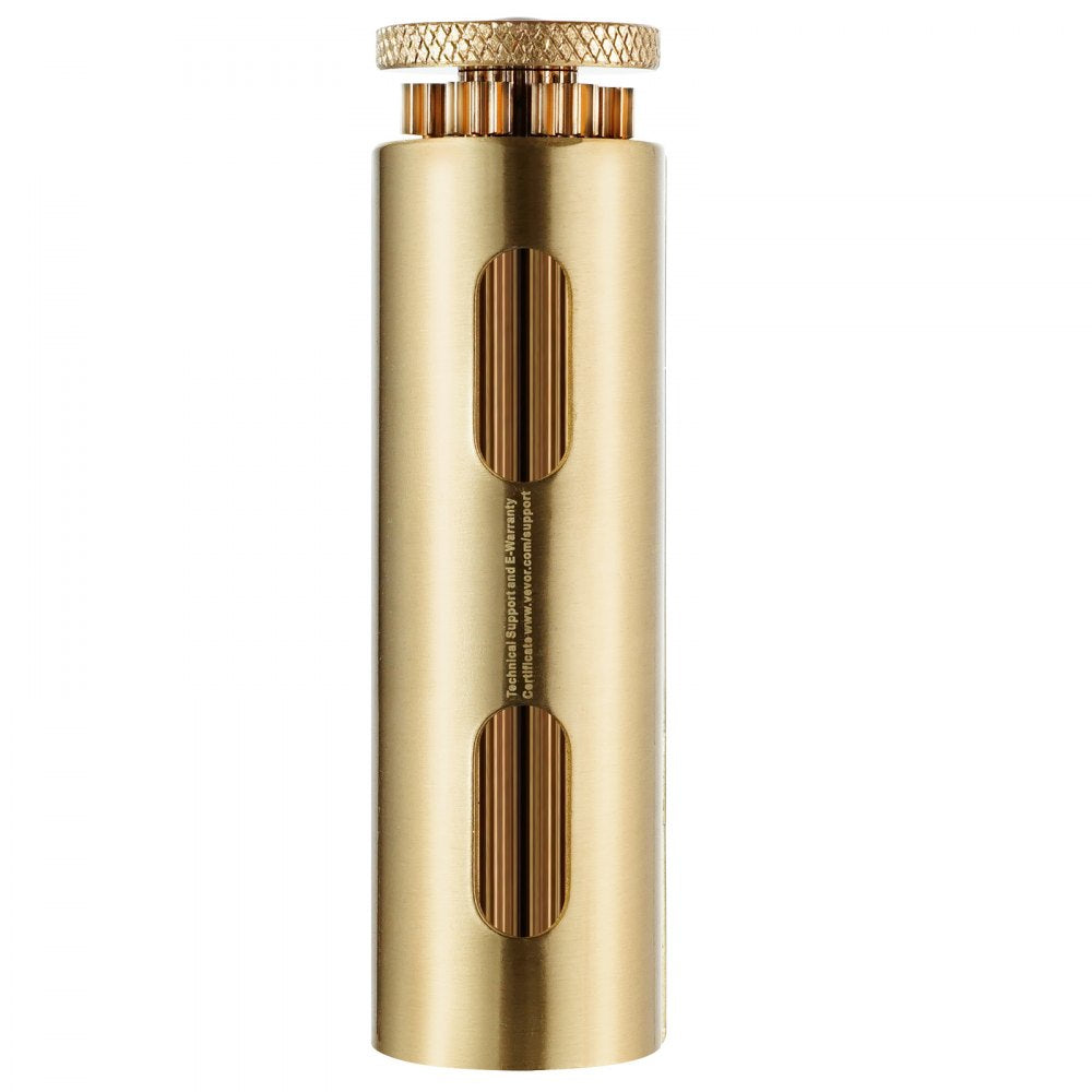 VEVOR Cigarette Rolling Machine, Solid Brass Cigarette Roller, Manual Tobacco Rolling Machine Fits Up to 70mm Paper, Vintage & Luxurious Gift for Father's Day, Birthday
