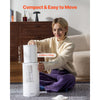 VEVOR Air Purifier, H11 HEPA Layer, 1100 ft²/h Smart Air Purifier with Speed Control & Child Lock Guard, Efficient Air Cleaner with Convenient Touch Panel & 25 dB Sleep Mode, Fit for Home & Office