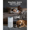 VEVOR Air Purifier, H11 HEPA Layer, 1100 ft²/h Smart Air Purifier with Speed Control & Child Lock Guard, Efficient Air Cleaner with Convenient Touch Panel & 25 dB Sleep Mode, Fit for Home & Office