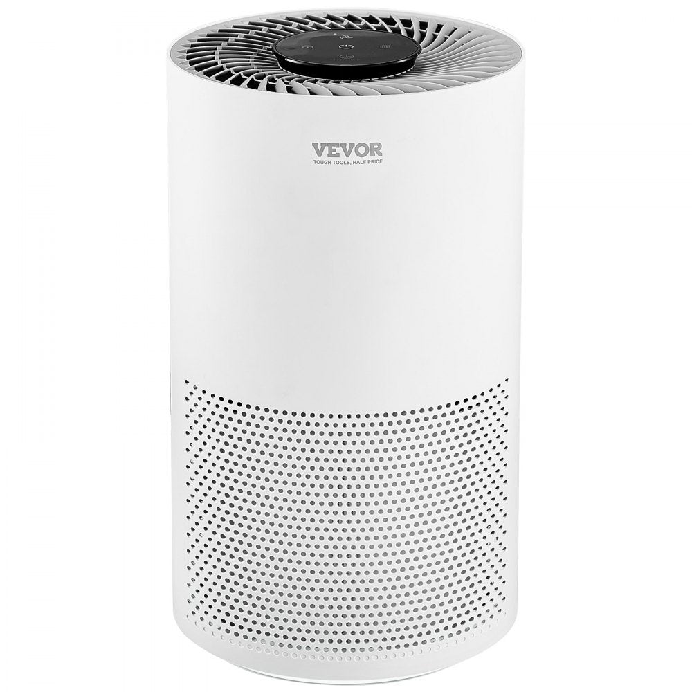 VEVOR Air Purifier, H13 HEPA Layer, 1200 ft²/h Smart Air Purifier with Speed Control & Child Lock Guard, Efficient Air Cleaner with Convenient Touch Panel & 23 dB Sleep Mode, Fit for Home & Office