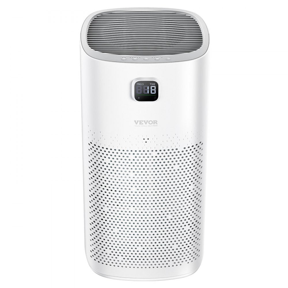 VEVOR Air Purifier, H13 HEPA Layer, 2018 ft²/h Smart Air Purifier with Speed Control & Child Lock Guard, Efficient Air Cleaner with Convenient Touch Panel & 23 dB Sleep Mode, Fit for Home & Office