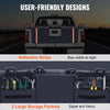 VEVOR Tailgate Bike Pad, 53" Truck Tailgate Pad Carry 5 Mountain Bikes, Tailgate Protection Pad with Reflective Strips and Tool Pockets, Tailgate Pad with Camera Opening for Mid-Size Pickup Trucks