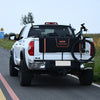 VEVOR Tailgate Bike Pad, 53" Truck Tailgate Pad Carry 5 Mountain Bikes, Tailgate Protection Pad with Reflective Strips and Tool Pockets, Tailgate Pad with Camera Opening for Mid-Size Pickup Trucks