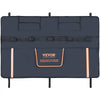 VEVOR Tailgate Bike Pad, 53" Truck Tailgate Pad Carry 5 Mountain Bikes, Tailgate Protection Pad with Reflective Strips and Tool Pockets, Tailgate Pad with Camera Opening for Mid-Size Pickup Trucks