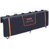 VEVOR Tailgate Bike Pad, 62" Truck Tailgate Pad Carry 6 Mountain Bikes, Tailgate Protection Pad with Reflective Strips and Tool Pockets, Tailgate Pad with Rear Camera Opening for Pickup Trucks