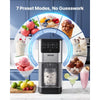 VEVOR Ice Cream Maker, 7-in-1 Frozen Treat Maker for Gelato, Sorbet, Milkshake, Frozen Yogurt & Lite Ice Cream, Homemade Ice-Cream Machine with One-Touch Mix-in + Respin for Smooth, Creamy Texture