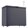 VEVOR Chest Freezer, 6.7 Cu.ft Compact Deep Freezer, Free Standing Top Open Door Chest Freezers with 2 Removable Baskets & Adjustable Thermostat - Energy Saving, Low Noise & Garage Ready, Black