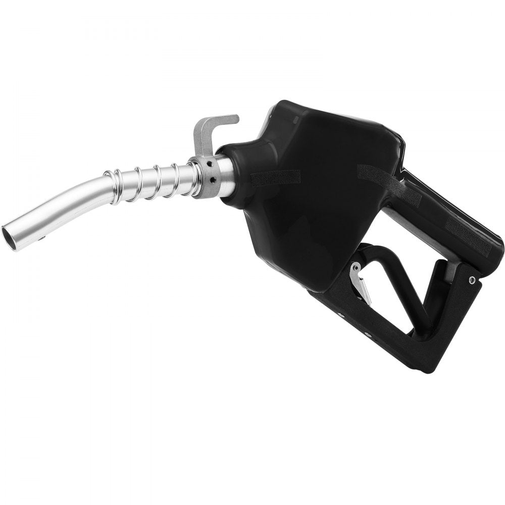 VEVOR Automatic Fuel Nozzle, 3/4" NPT Inlet Thread & 13/16" Spout, 11 GPM Max Flow Rate, Auto Shut Off, Aluminum & PVC Gas Pump Handle with 360° Swivel for Gasoline Diesel Kerosene Biodiesel Refilling
