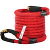 VEVOR 1\" x 31.5\' Recovery Tow Rope, 33,500 lbs, Heavy Duty Nylon Double Braided Kinetic Energy Rope with Loops and Protective Sleeves, for Truck Off-Road Vehicle ATV UTV, Carry Bag Included, Red