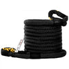 VEVOR 1-1/4\" x 31.5\' Kinetic Recovery & Tow Rope, 52,300 lbs, Heavy Duty Nylon Double Braided Kinetic Energy Rope, for Truck Off-Road Vehicle ATV UTV, Carry Bag Included, Black