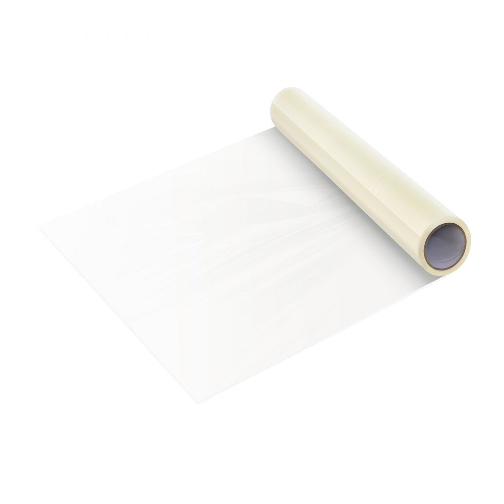 VEVOR Carpet Protection Film, 36" x 200' Floor and Surface Shield with Self Adhesive Backing & Easy Installation, Polyethylene Adhesive Car Mat Protector Roll for Construction & Renovation