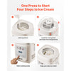 VEVOR Upright Automatic Ice Cream Maker with Built-in Compressor, 1 Quart No Pre-freezing Gelato Maker & Frozen Yogurt Machine, 4 Modes Electric Sorbet-Maker, Compressor Ice Cream Machine for Home