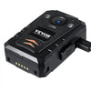 VEVOR 1440P HD Police Body Camera, 64GB Body Cam with Audio Video Recording Picture, Built-in 3500 mAh Battery, 2.0" LCD, Infrared Night Vision, Waterproof GPS Personal Body Cam for Law Enforcement