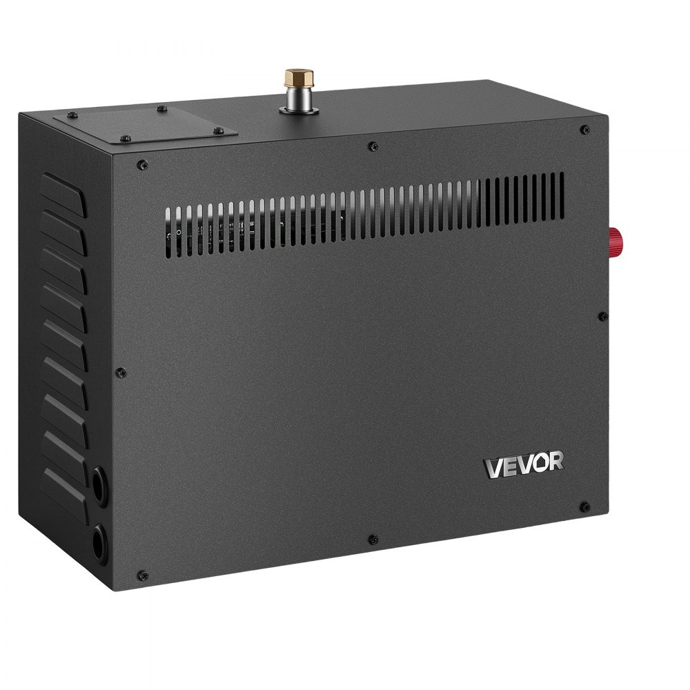 VEVOR Steam Generator, 11 kW Home Steam Shower System with Preheat Mode, For Bathrooms, Sauna Rooms, Spa, Direct Water Connection, Touch Control, Auto Fill & Drain, 77-131°F, 24H Timer, 247-388 ft³