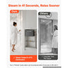 VEVOR Steam Generator, 7.5 kW Home Steam Shower System with Preheat Mode, For Bathrooms, Sauna Rooms, Spa, Direct Water Connection, Touch Control, Auto Fill & Drain, 77-131°F, 24H Timer, 177-247 ft³