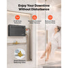 VEVOR Steam Generator, 7.5 kW Home Steam Shower System with Preheat Mode, For Bathrooms, Sauna Rooms, Spa, Direct Water Connection, Touch Control, Auto Fill & Drain, 77-131°F, 24H Timer, 177-247 ft³