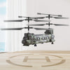 VEVOR RC Helicopter, 2.4GHz Military Remote Control Helicopter, 3.5 Channel RC Airplane for Kid, 20 Mins Flight Time, One-Key Takeoff/Landing & LED Lights, Flying Plane Toys for Kids Ages 8 and up