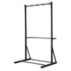VEVOR Bike Rack, 300LBS/136KG Capacity for up to 5 Bikes, Freestanding Bike Storage Rack, Carbon Steel Vertical Bicycle Stand for Home, Yard, Garage, Living Room, Indoor/Outdoor Bicycle Storage Stand