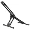 VEVOR Bike Stand, Foldable Freestanding Bike Storage Rack, Carbon Steel Garage Bicycle Floor Stand, Fits 20-29 in Wheel Diameters, Drill-Free Installation, Ideal for Garage, Apartment, Home, Black