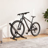 VEVOR Bike Stand 2 Pack, Foldable Freestanding Bike Storage Rack, Carbon Steel Garage Bicycle Floor Stand, Fits 20-29 in Wheel Diameters, Drill-Free Installation, for Garage, Apartment, Home, Black