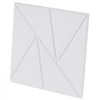 VEVOR 18 Pack Acoustic Panels with Self Adhesive, 11.8 x 11.8 x 0.4 inch Sound Proof Foam Panels, Polyester Fiber Soundproof Wall Panels High Density, for Home, Studio, Office, Theater, White