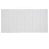 VEVOR 18 Pack Acoustic Panels with Self Adhesive, 11.8 x 11.8 x 0.4 inch Sound Proof Foam Panels, Polyester Fiber Soundproof Wall Panels High Density, for Home, Studio, Office, Theater, White