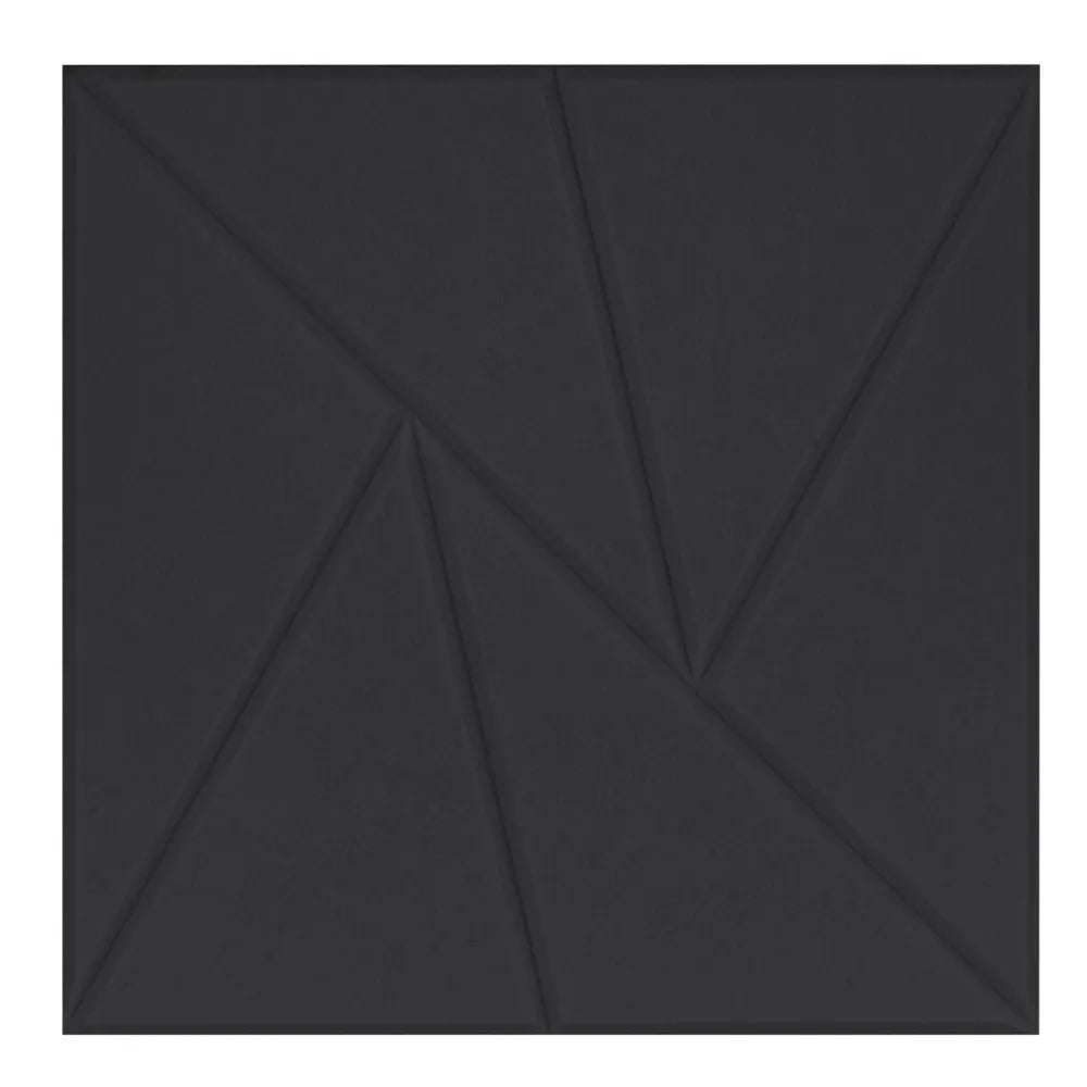 VEVOR 18 Pack Acoustic Panels with Self Adhesive, 11.8 x 11.8 x 0.4 inch Sound Proof Foam Panels, Polyester Fiber Soundproof Wall Panels High Density, for Home, Studio, Office, Theater, Black