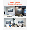 VEVOR 8 Pack Art Acoustic Panels, 63 x 23.62 x 0.4 inch Soundproof Wall Tiles, Self Adhesive Decorative Sound Dampening Absorbing Boards for Home, Office, Studio, Gaming Room,Theater,Forest