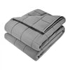 VEVOR Weighted Blanket, 25 lbs, 88 x 104 in King Size, Cooling Breathable Heavy Blanket with Glass Beads, All-Season Use, Suitable for 250-310 lbs Adults, Anxiety Stress Relief, Improve Sleep, Grey